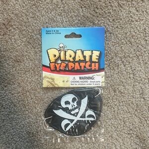 Pirate Eye Patch with Skull and Crossbones